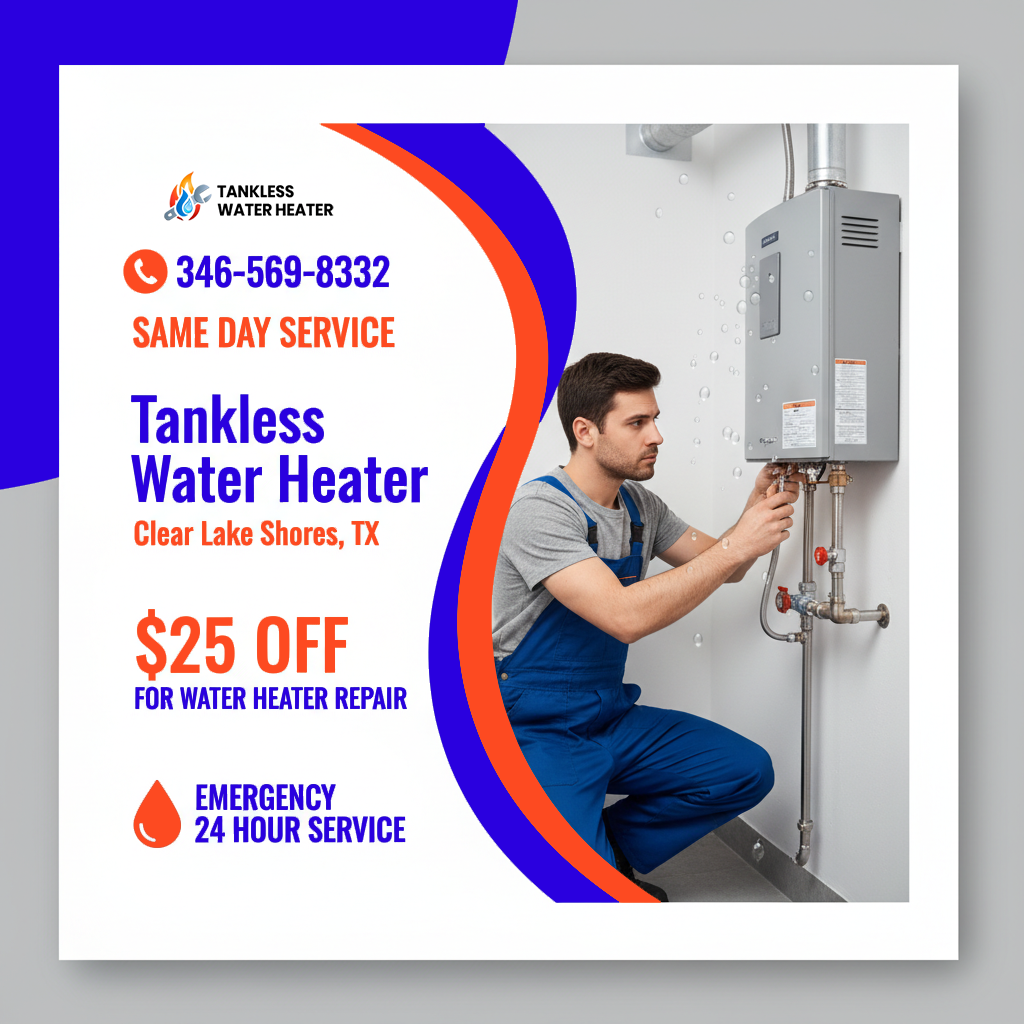 install heater clear lake shores TX